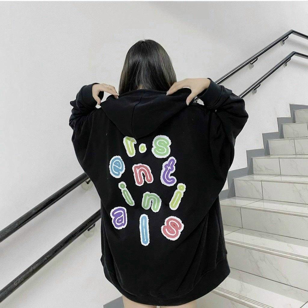 Áo Khoác Hoodie Zip Kéo Có Nón Che Nắng Chống Nhiệt ENTINIA Đa Năng Phong Cách Cá Tính Mới
