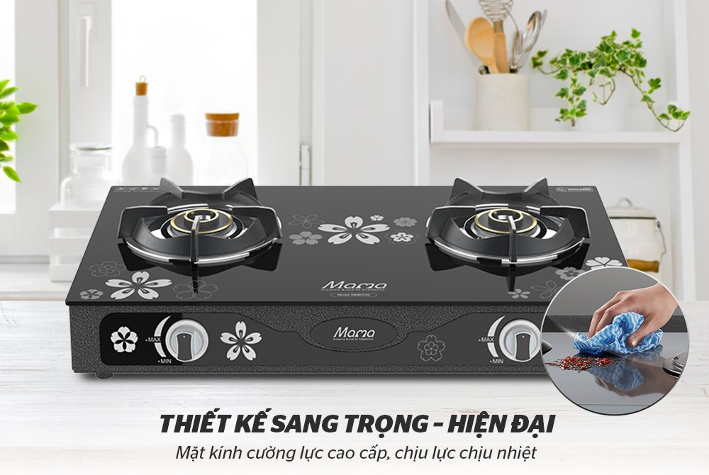 Bếp Gas Dương Kính SUNHOUSE MAMA MMB0786 - Hàng Chính Hãng