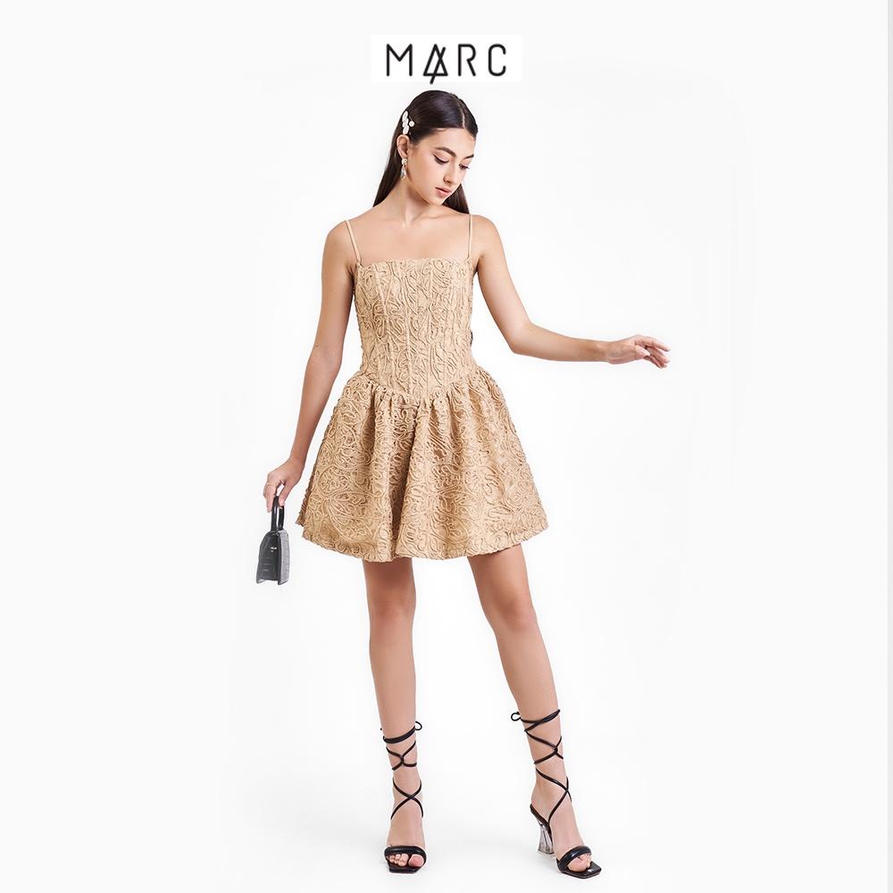 Đầm ren 2 dây nữ MARC FASHION mini corset nhiều tùng FAVH091022