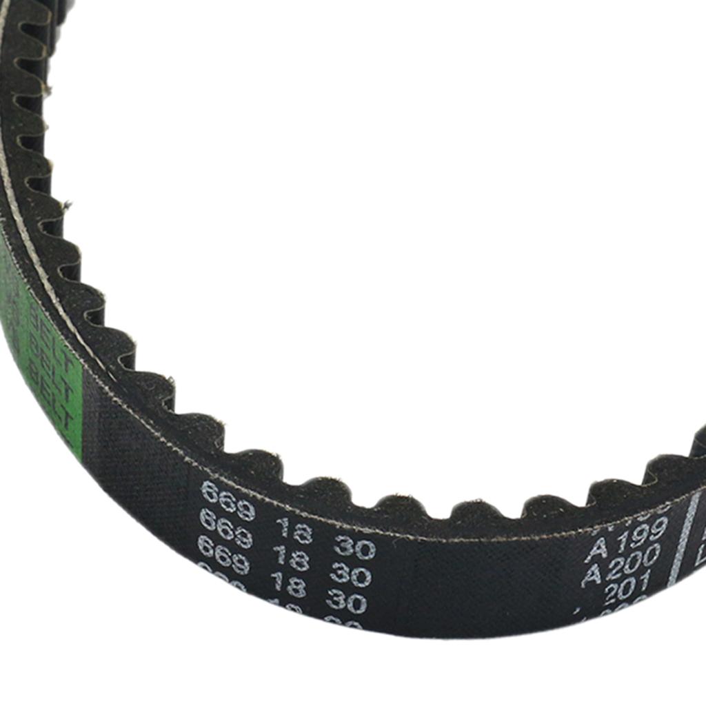 669-18-30 CVT Drive Belt for GY6 50cc Scooter Moped New, Black