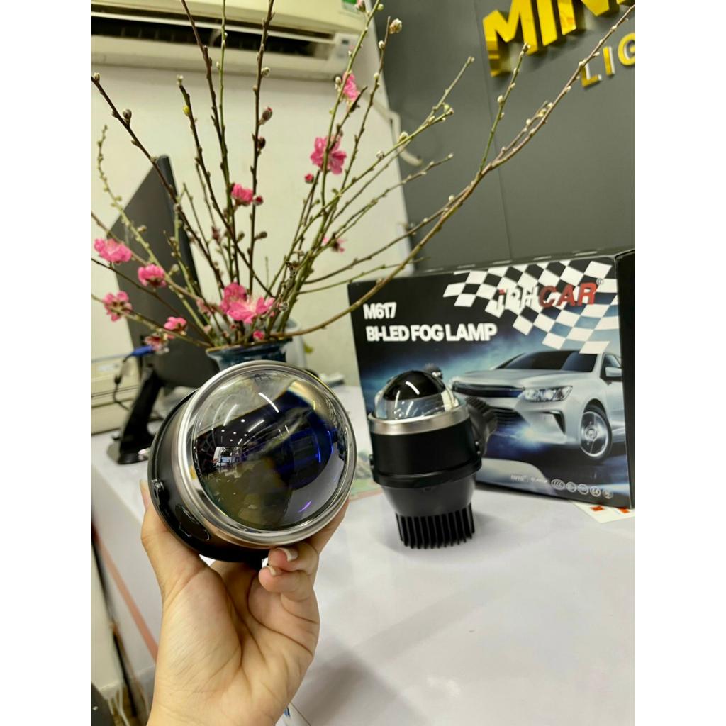 Bộ Bi gầm Led 3.0" iPHCAR M617- 45W 3 màu/1 màu, trắng, vàng,len xanh cực sáng, có chế độ pha/cos