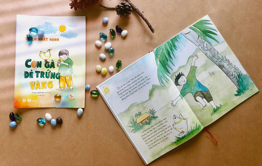 Sách - Con Gà Đẻ Trứng Vàng (TBL6) - Thích Nhất Hạnh - Phan Book - An Thư Book