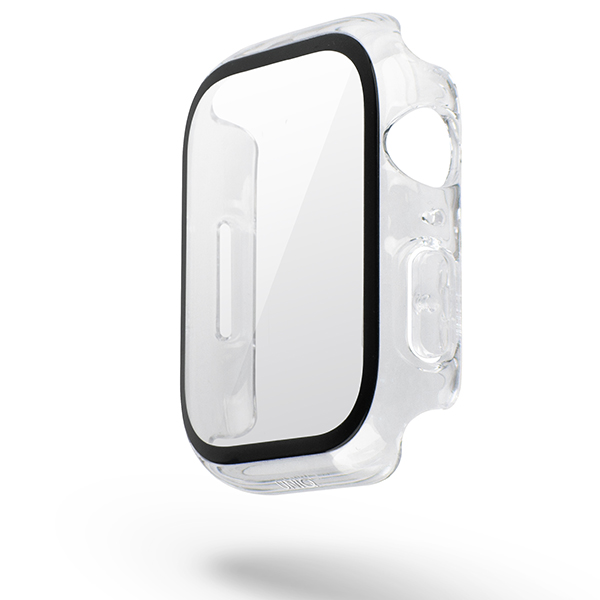 Ốp Case Kính Cường Lực UNIQ Curved Glass Legion (41mm) Dành Cho Apple Watch Series 7_ Hàng Chính Hãng