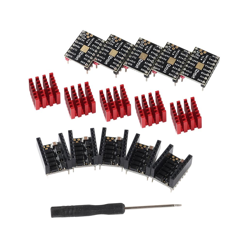3D Printer Accessories TMC2208 Stepper Motor Silent Drive+Inline Eraser Kit