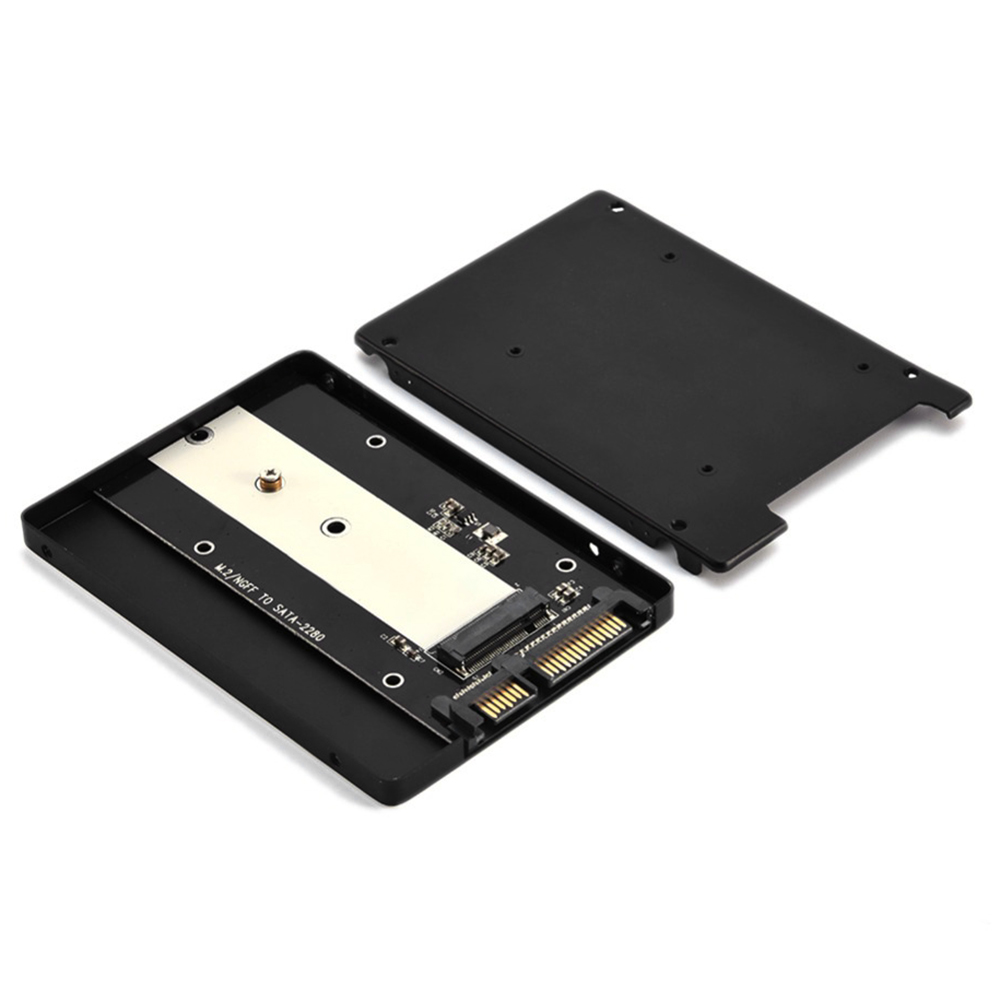 Bộ Chuyển Đổi Hợp Kim Nhôm 2,5 Inch S103-1n M.2 Ngff Sang SATA Iii Vỏ SSD Cho 2242/2260 / 2280mm
