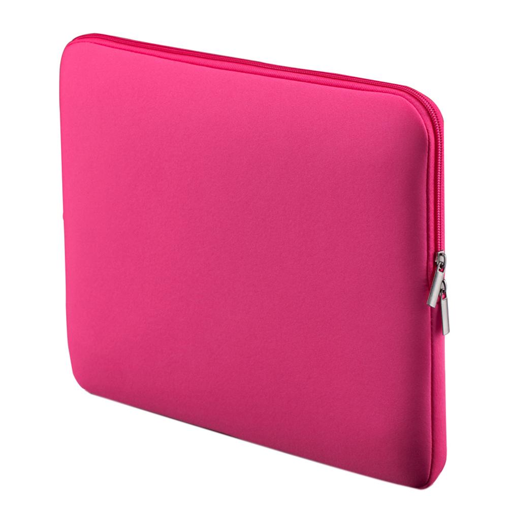 Zipper Soft Sleeve Bag Case Portable Laptop Bag Replacement for 11 inch MacBook Air Ultrabook Laptop Pink