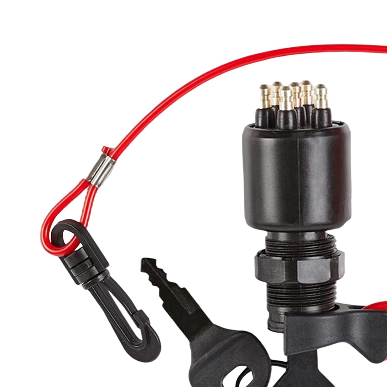 Ignition Key Switch 5005801 Replace Parts for Bombardier Outboard Motor
