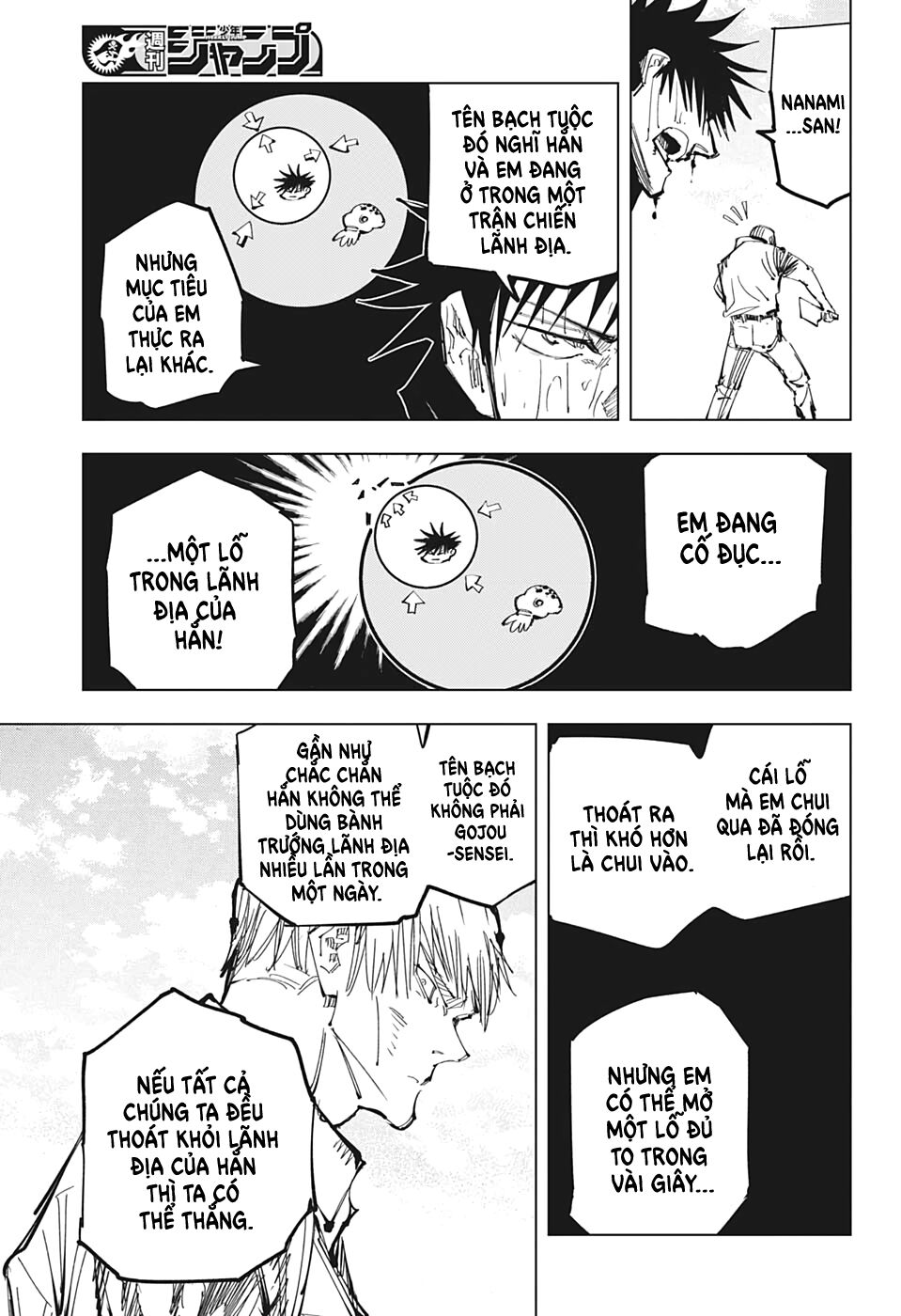 jujutsu kaisen - chú thuật hồi chiến chapter 109 16