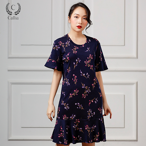 Đầm thun Callia lai bèo Dian