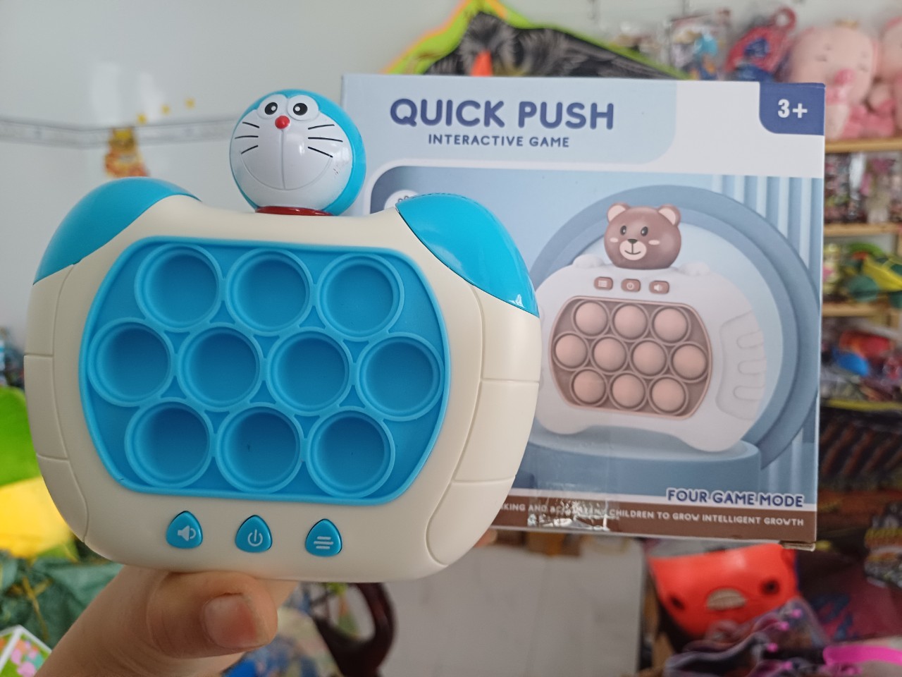 MÁY ĐỒ CHƠI THÔNG MINH POP IT ĐIỆN TỬ THẾ HỆ MỚI – MÁY CHƠI GAME BẤM NÚT THEO NHẠC