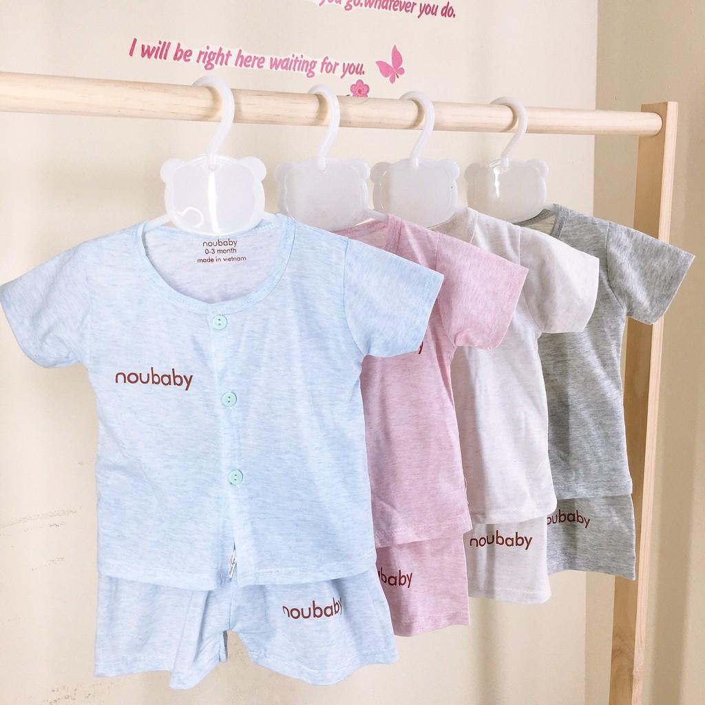 Bộ cộc tay cho bé trai gái sơ sinh quần áo trẻ em vải cotton loang co giãn thoáng mát – BCT02