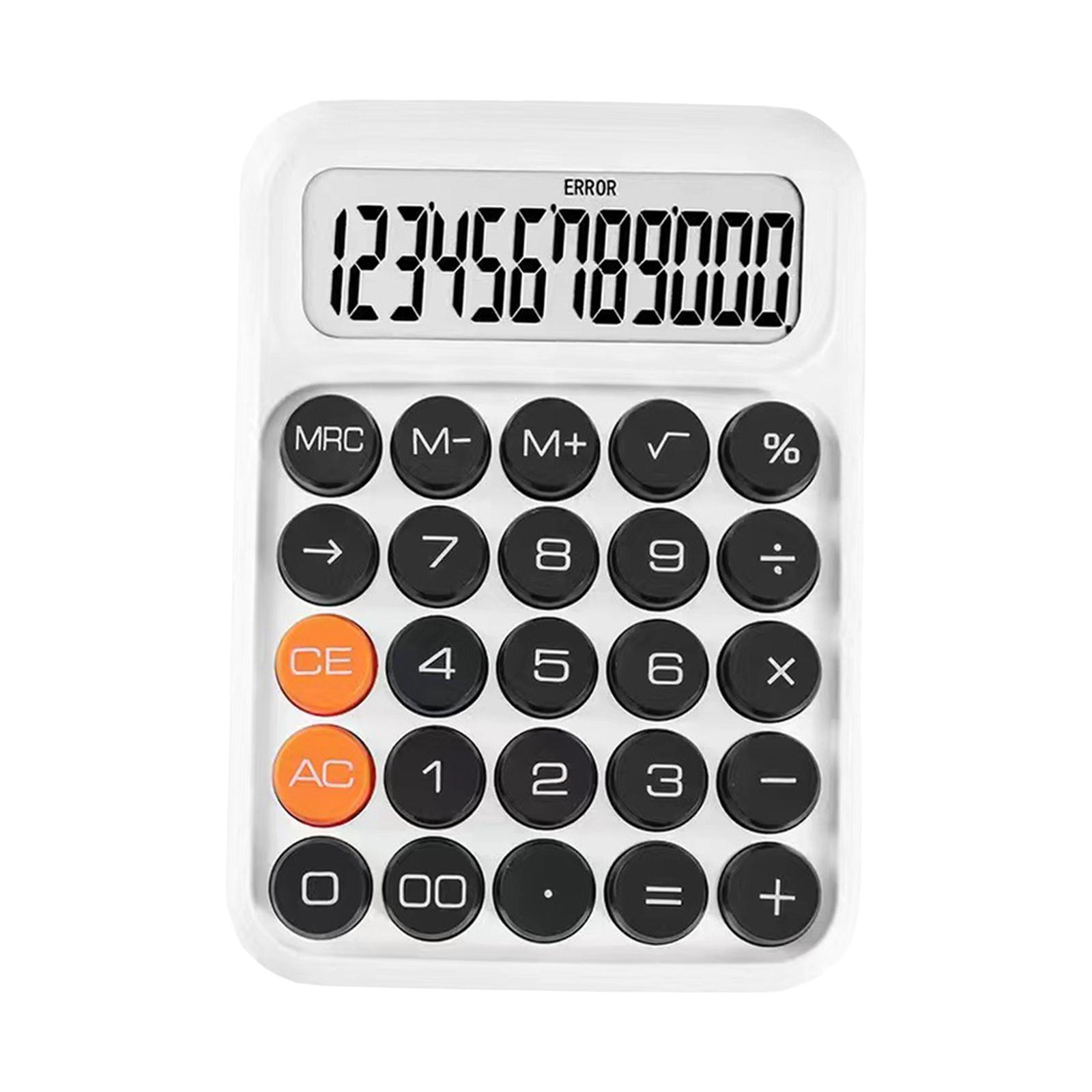 Calculator ,Standard Function Desktop Calculators with Big Button ,Portable Office Calculators for Business Use Travel