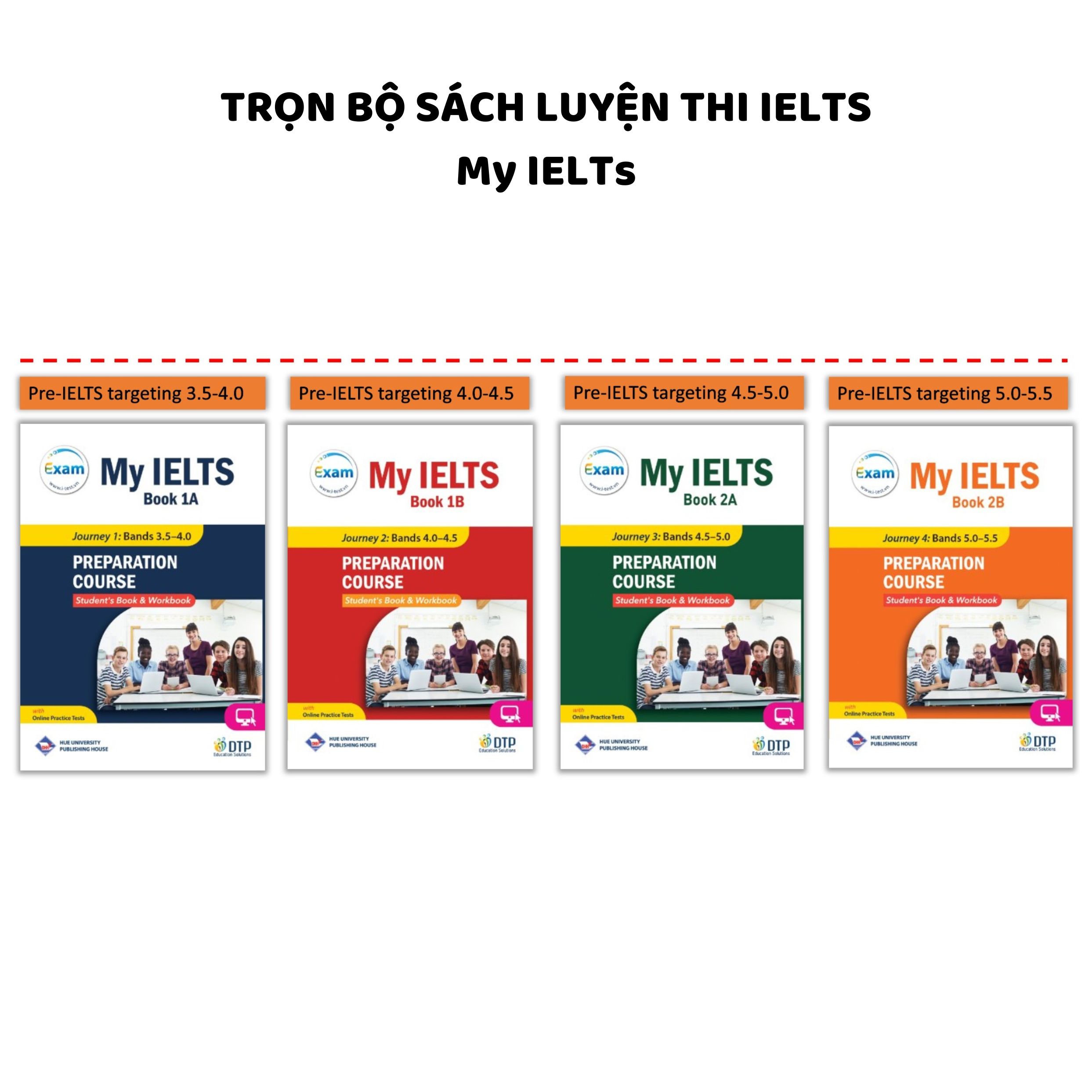 Trọn bộ sách luyện thi chứng chỉ IELTs - My IELTs