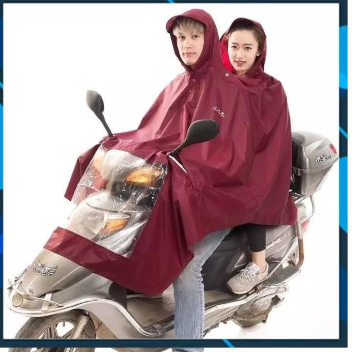 Áo mưa cánh dơi vải dù siêu dai loại trơn