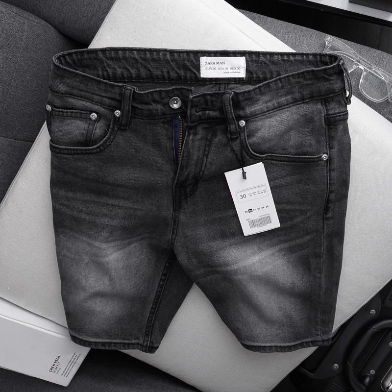 Quần short jean nam rách gối size lớn nhiều màu