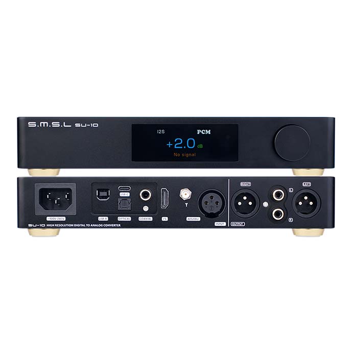 Giải Mã DAC SMSL SU-10 - Trang Bị XU316 + 21 OPA 1612A cùng 2 Chip ES9038Pro Đẳng Cấp - Hàng Chính Hãng