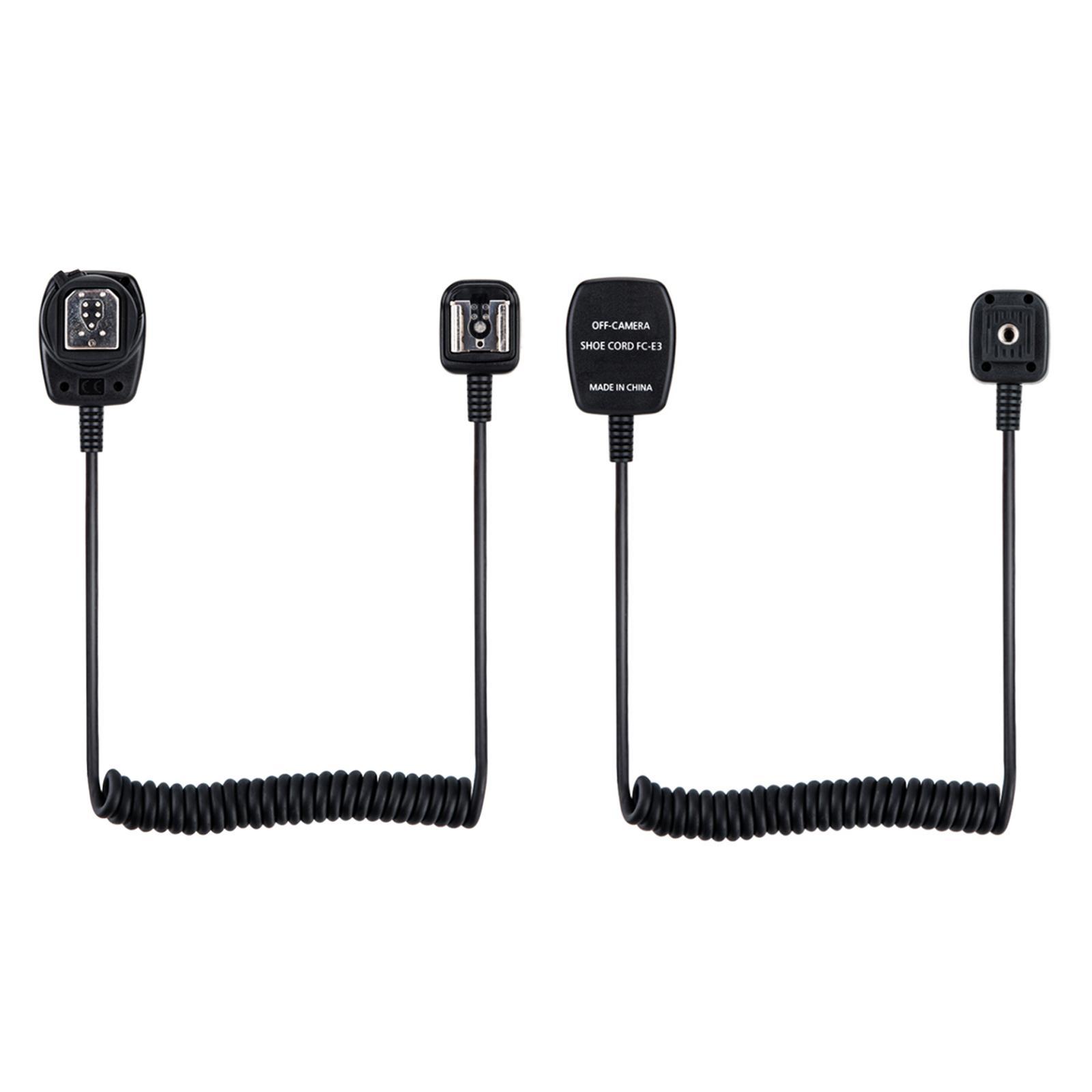 300cm/10ft TTL Off-Camera Hot Shoe Flash Sync Cable Cord for Canon