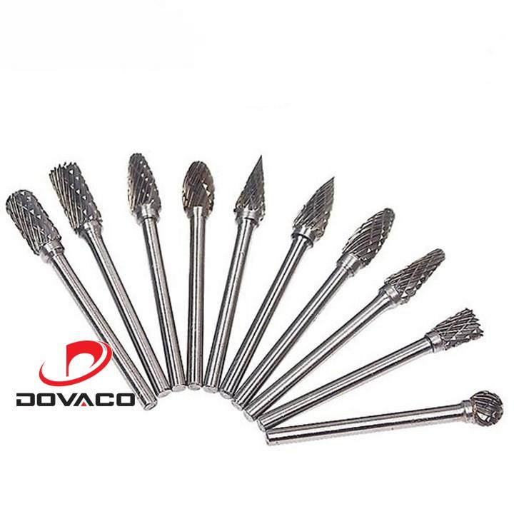 Bộ 10 mũi khắc, mài Vonfram cao cấp