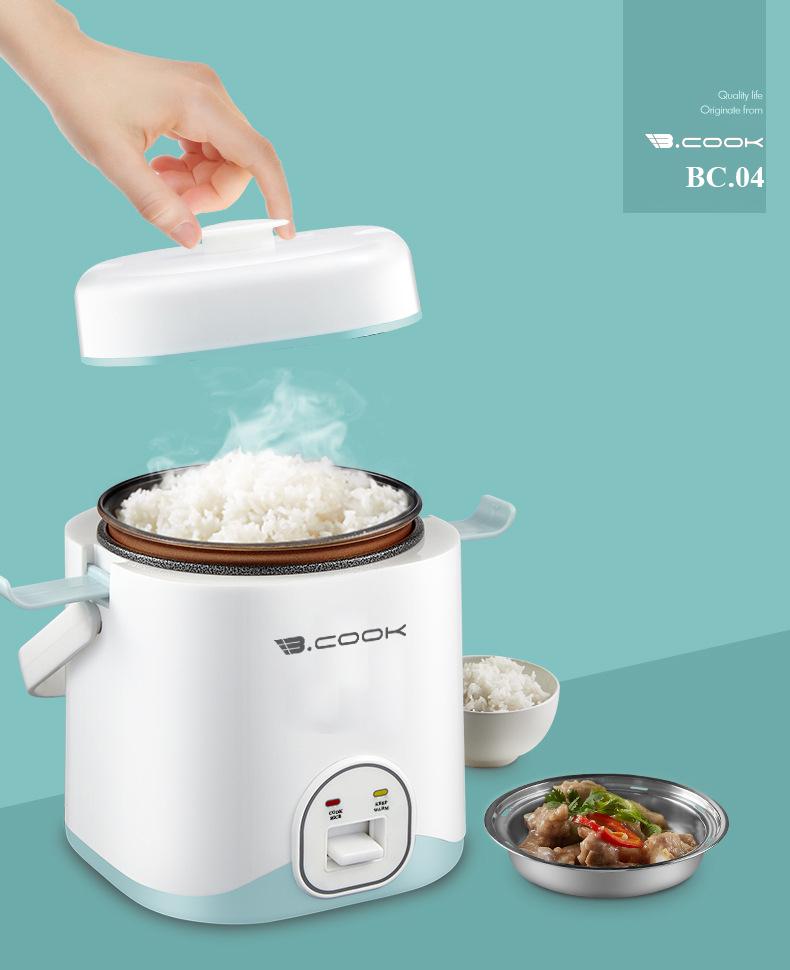 Nồi cơm điện mini - Nồi nấu nhanh Bcook - Hàng chính hãng