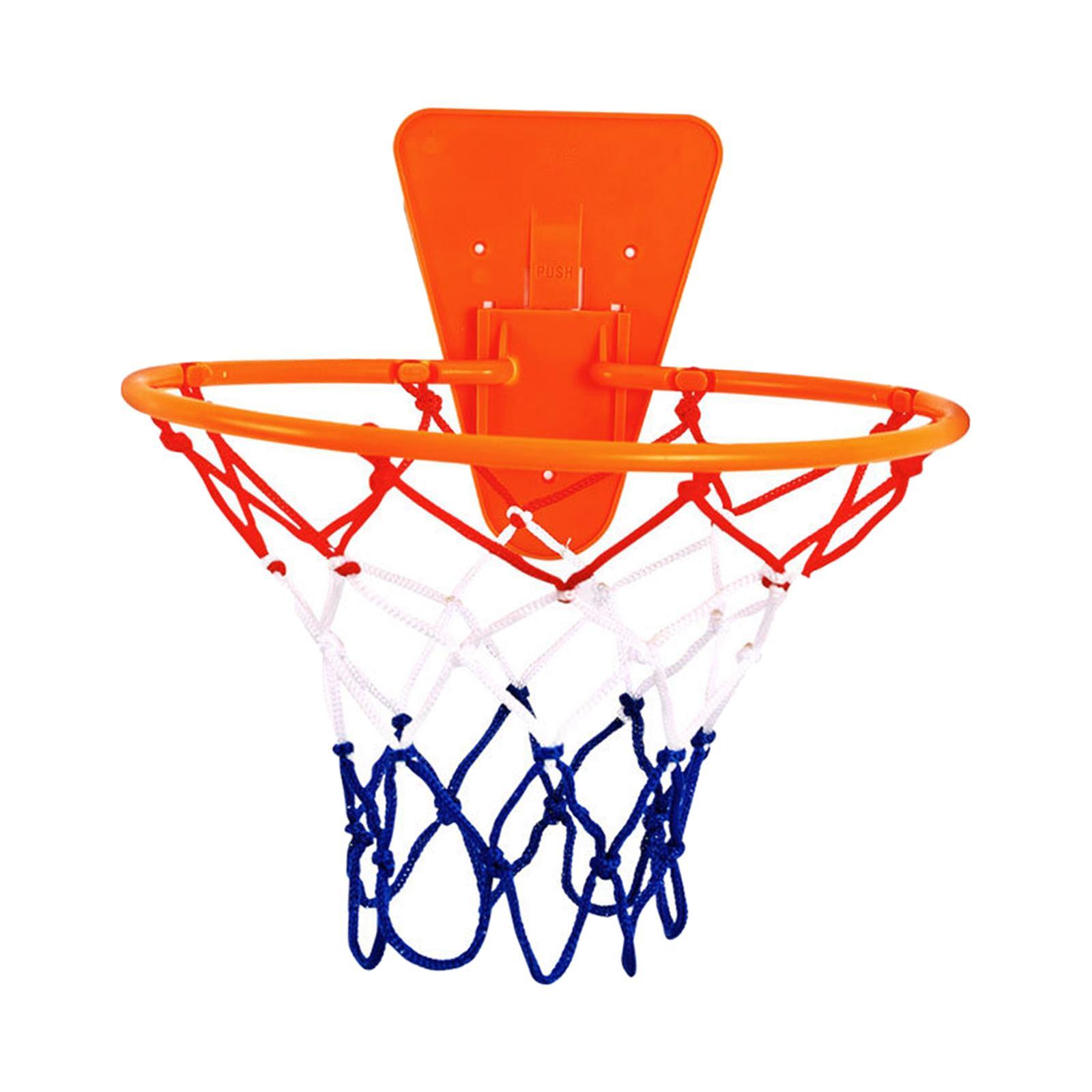 Mini Basketball Hoop Wall Frame Stand Basketball Game Accessory Kids Basketball Hoop Indoor for Home Bedroom Living Room Door