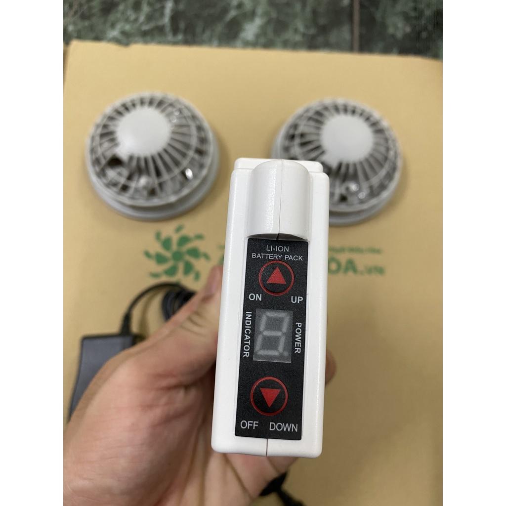 { Khuyến mại đặc biệt Áo điều hòa đầy đủ sản xuất theo công nghệ Nhật Bản - pin 9600mah