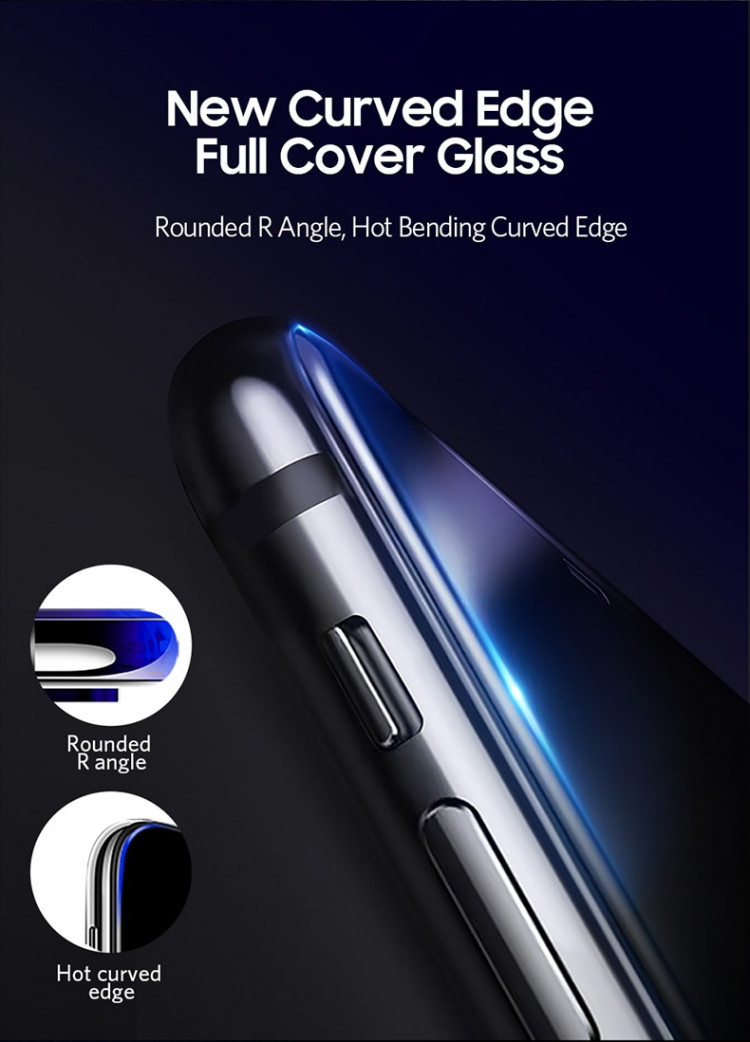 Benks Protector Privacy Glass For iPhone XS 5.8XR 6.1XS Max 6.5 Anti Glare Screen Protection iPhone X Film Tempered Glass      (5)