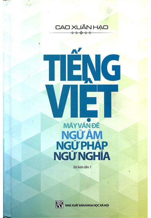 Sách Tiếng Việt: Mấy Vấn Đề Ngữ Âm - Ngữ Pháp - Ngữ Nghĩa