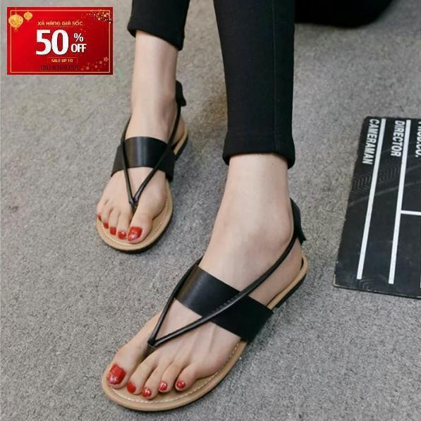 SANDAL NỮ QUAI NGANG XỎ NGÓN CÁ TÍNH 3FASHION - MSP 2967