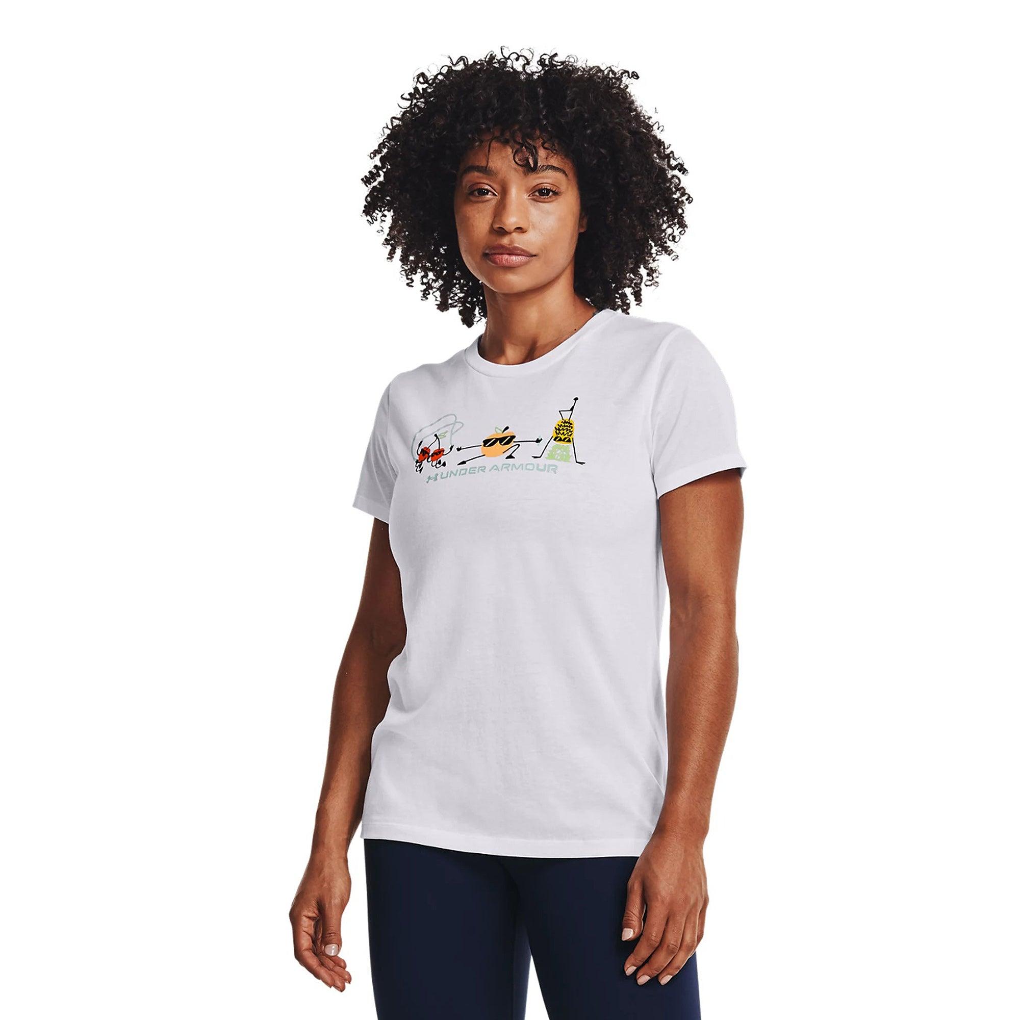 Áo thun tay ngắn thể thao nữ Under Armour Live Fruit Graphic - 1365141