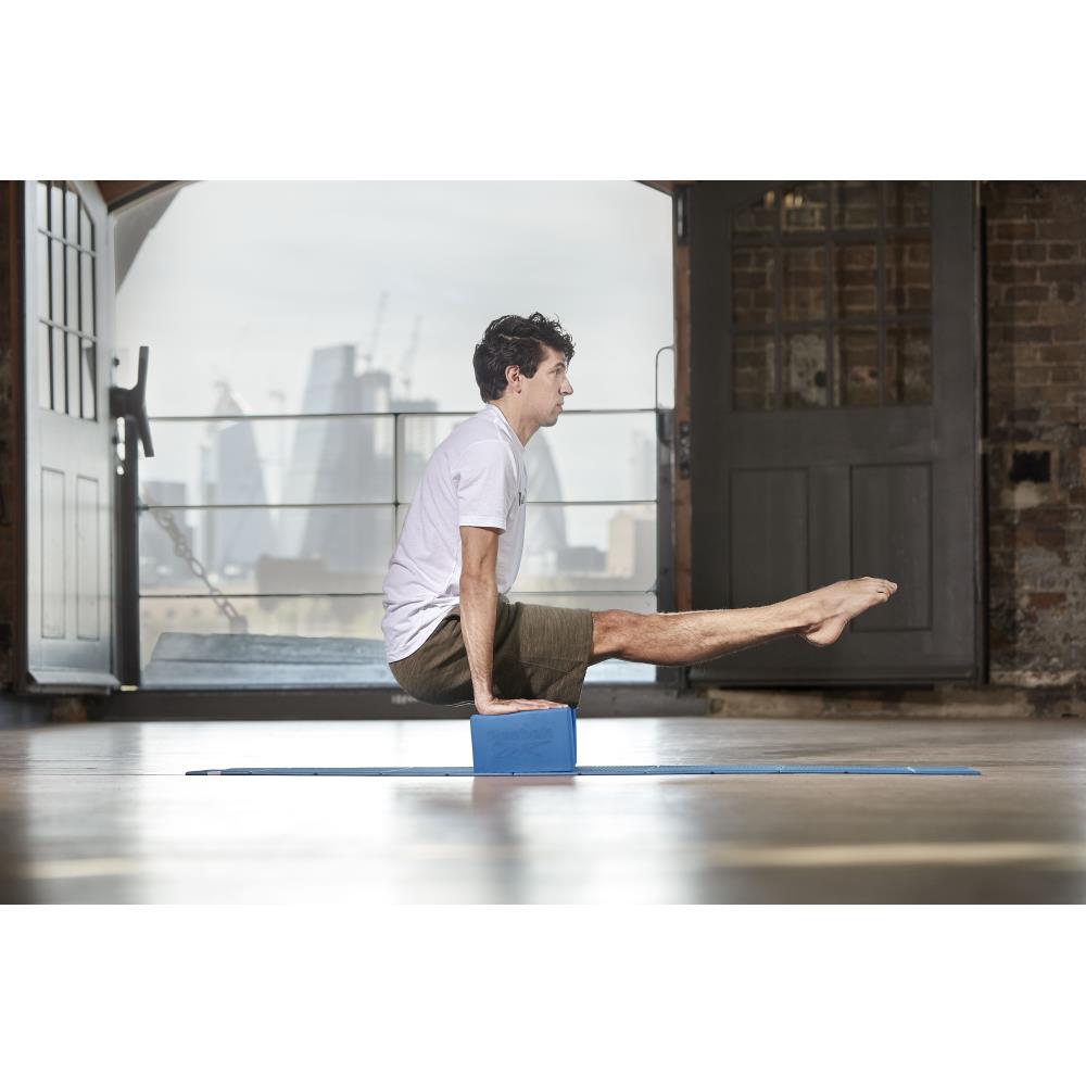 Gạch tập yoga Reebok Yoga Block - Blue - RAYG-10025BL