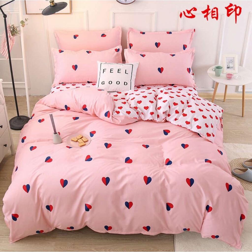 BỘ CHĂN GA GỐI POLY COTTON NHIỀU MẪU