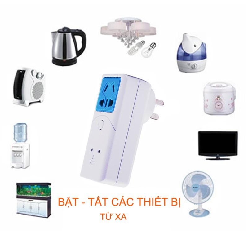 Ổ cắm thông minh điều khiển bằng smartphone kết nối Wifi-3G