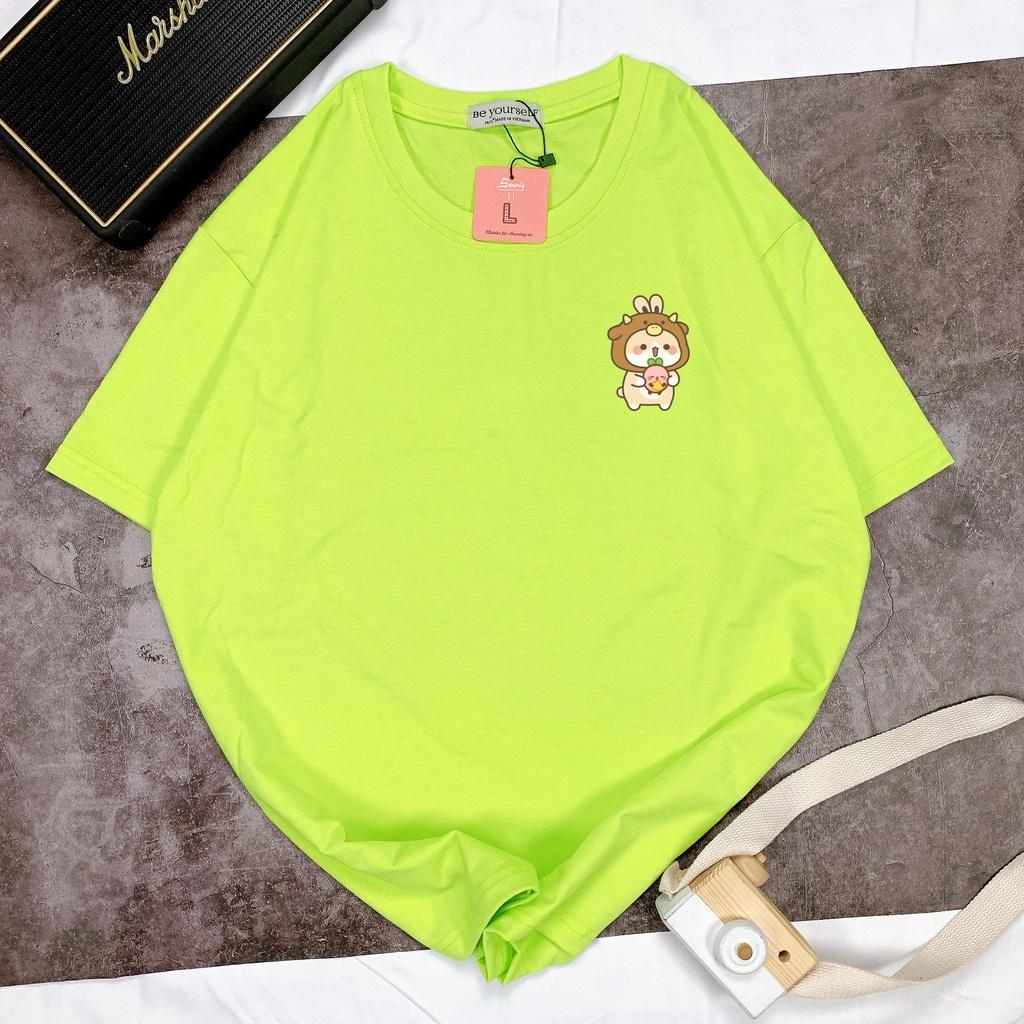 Áo thun tay ngắn Be Yourself unisex size M L XL - THỎ CẦM CÀ RỐT