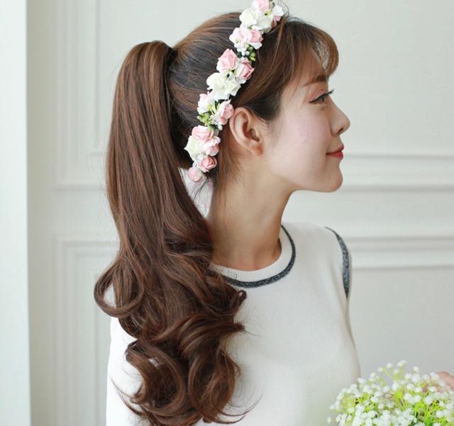 Ngoạm xoăn dài 60-65cm dày dặn chất tơ cao cấp
