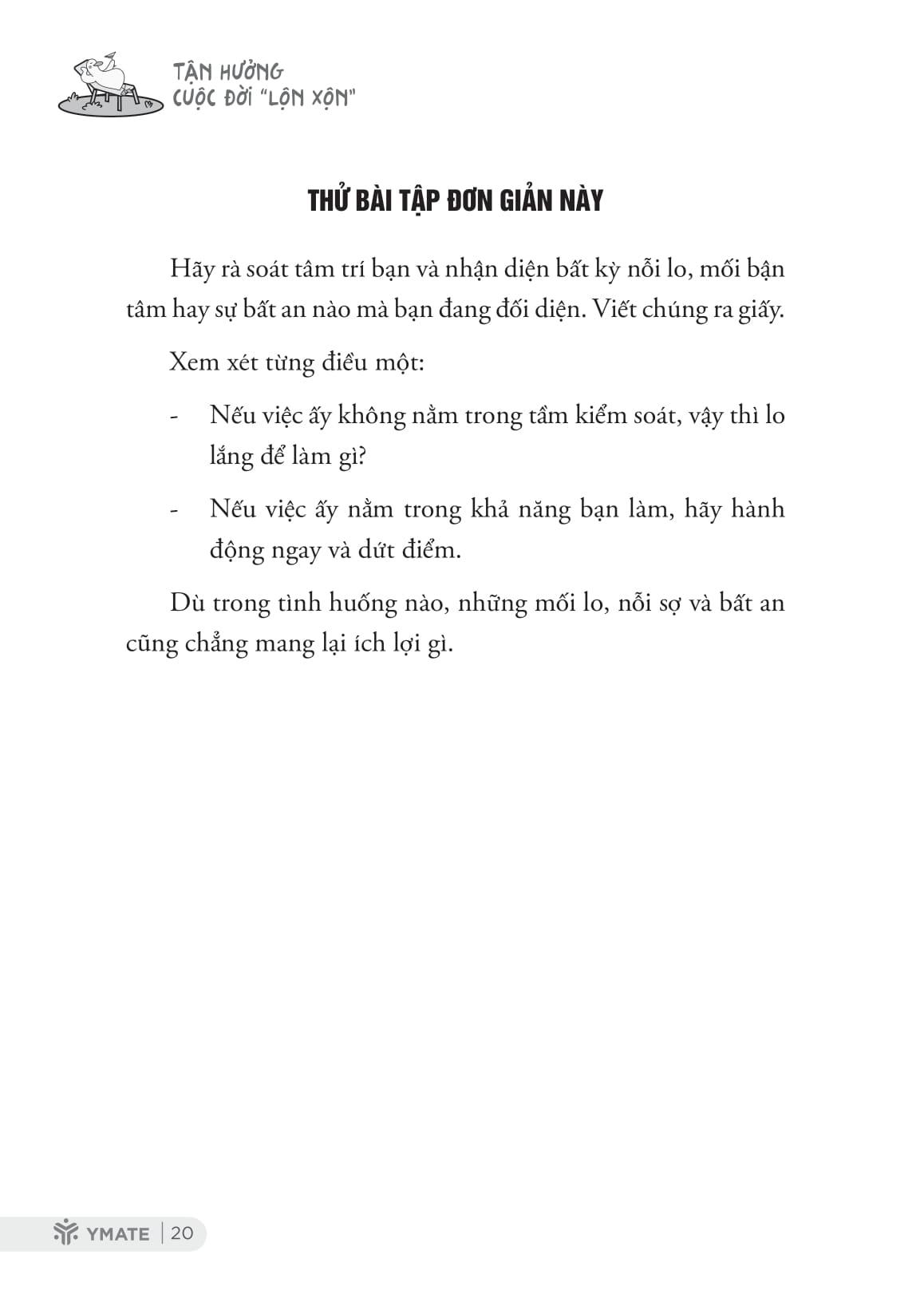 Sách - Tận Hưởng Cuộc Đời "Lộn Xộn"