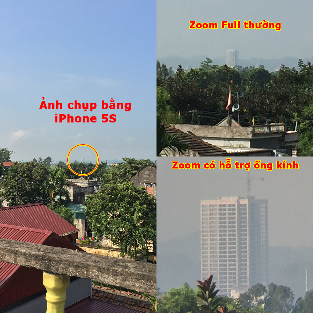 Ống kính Zoom 12x Mobile Telephoto Lens cho điện thoại