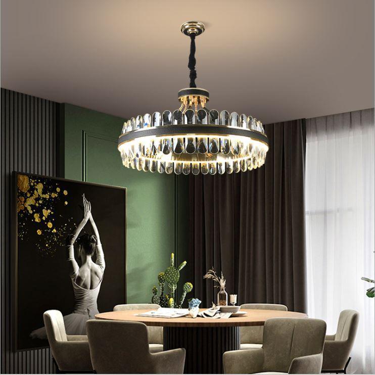 Đèn thả mâm phong cách tinh tế với 3 chế độ ánh sáng hiện đại.