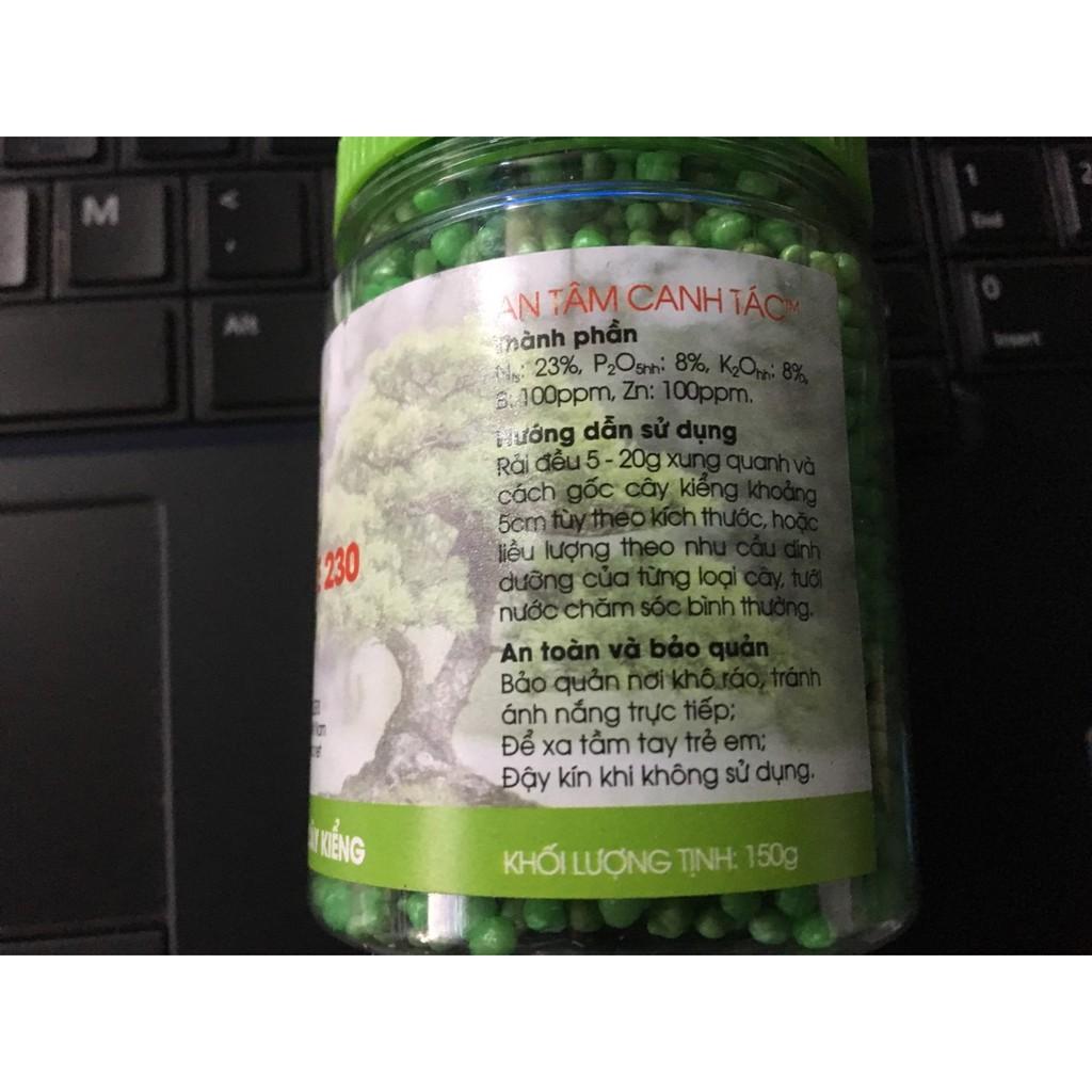 Phân bón thông minh 23-08-08 TE trọng lượng 150gr chuyên cho cây cảnh bonsai