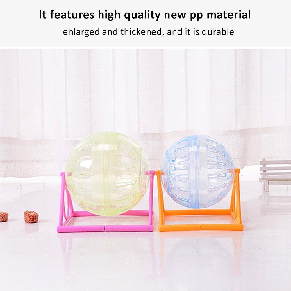 Banh chạy hamster tròn có đế tăng cảm giác vui vẻ cho thú cưng