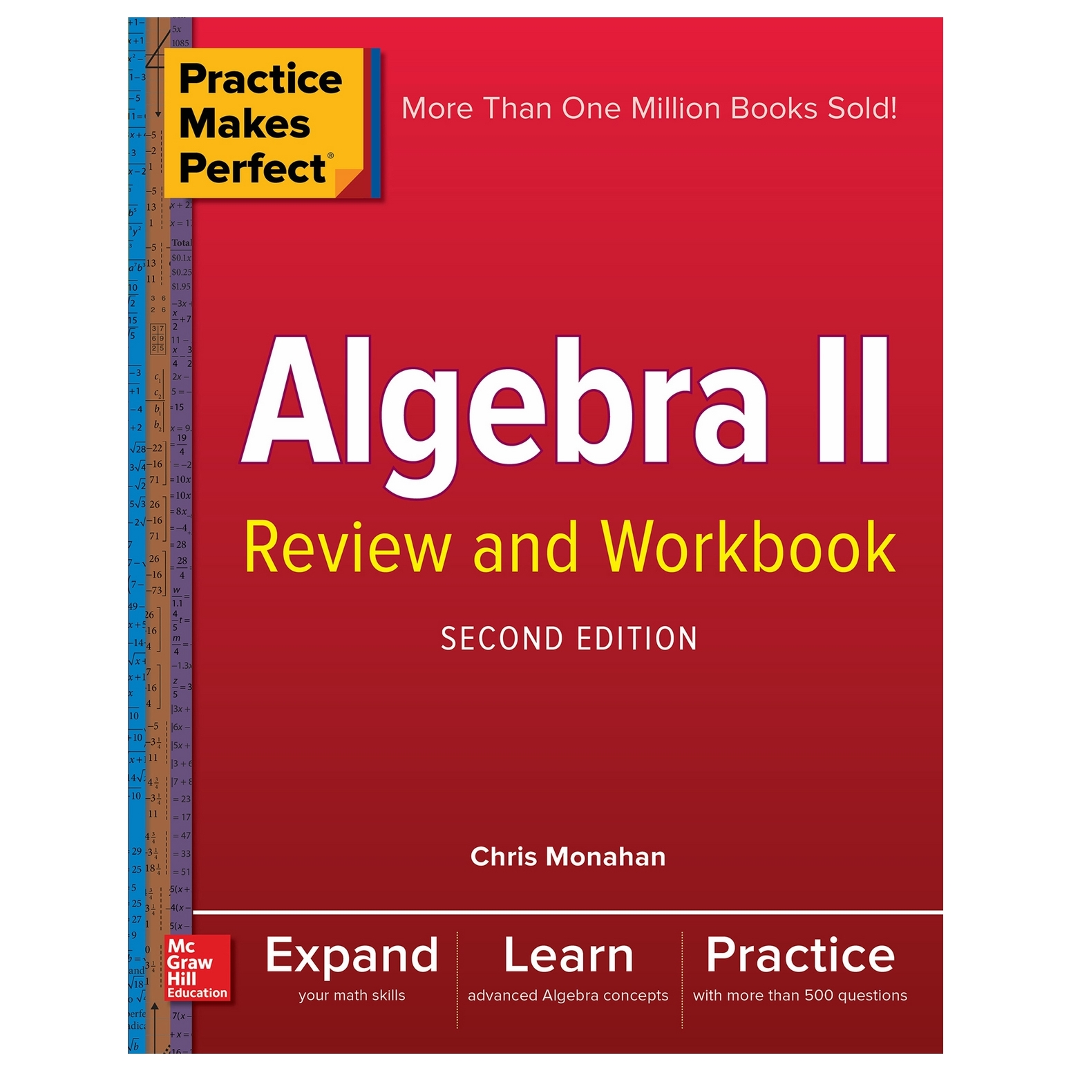Practice Makes Perfect Algebra II Review and Workbook, Second Edition