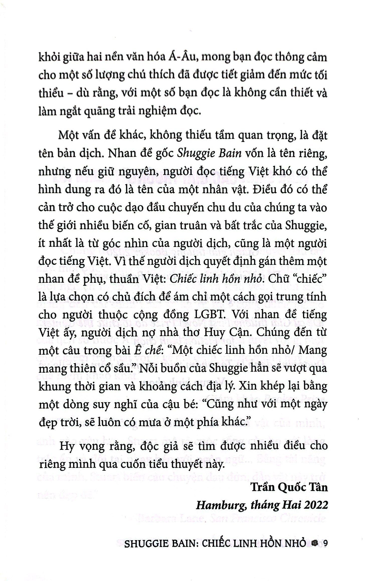 Shuggie Bain - Chiếc Linh Hồn Nhỏ