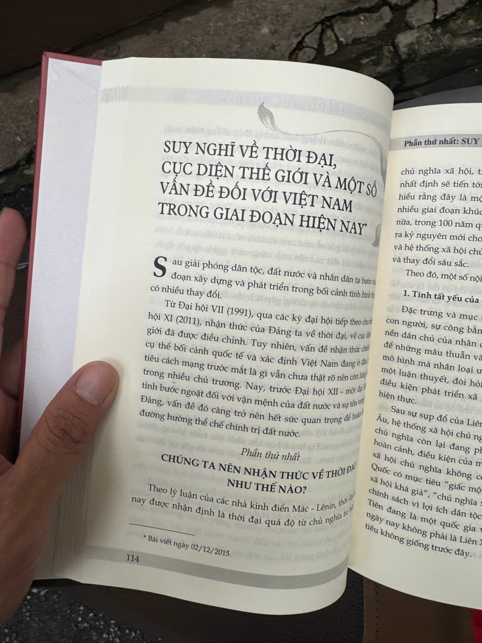 (Bìa cứng) TẤM LÒNG VỚI ĐẤT NƯỚC - Nguyễn Thị Bình – NXB CTQGST