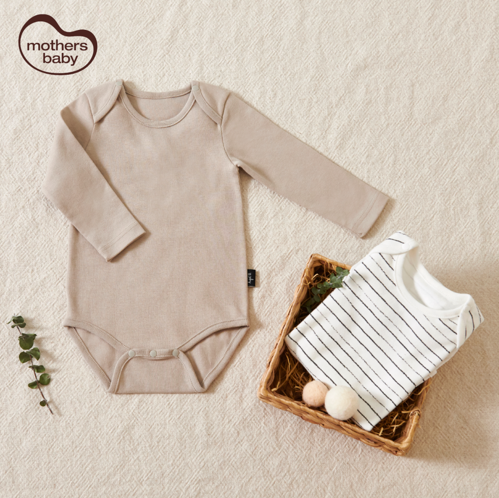 Set 2 Bodysuit Sơ Sinh Chất Liệu Cotton Cao Cấp, Đóng Hộp Xinh Xắn - Thương hiệu Angel B, Mothersbaby Hàn Quốc