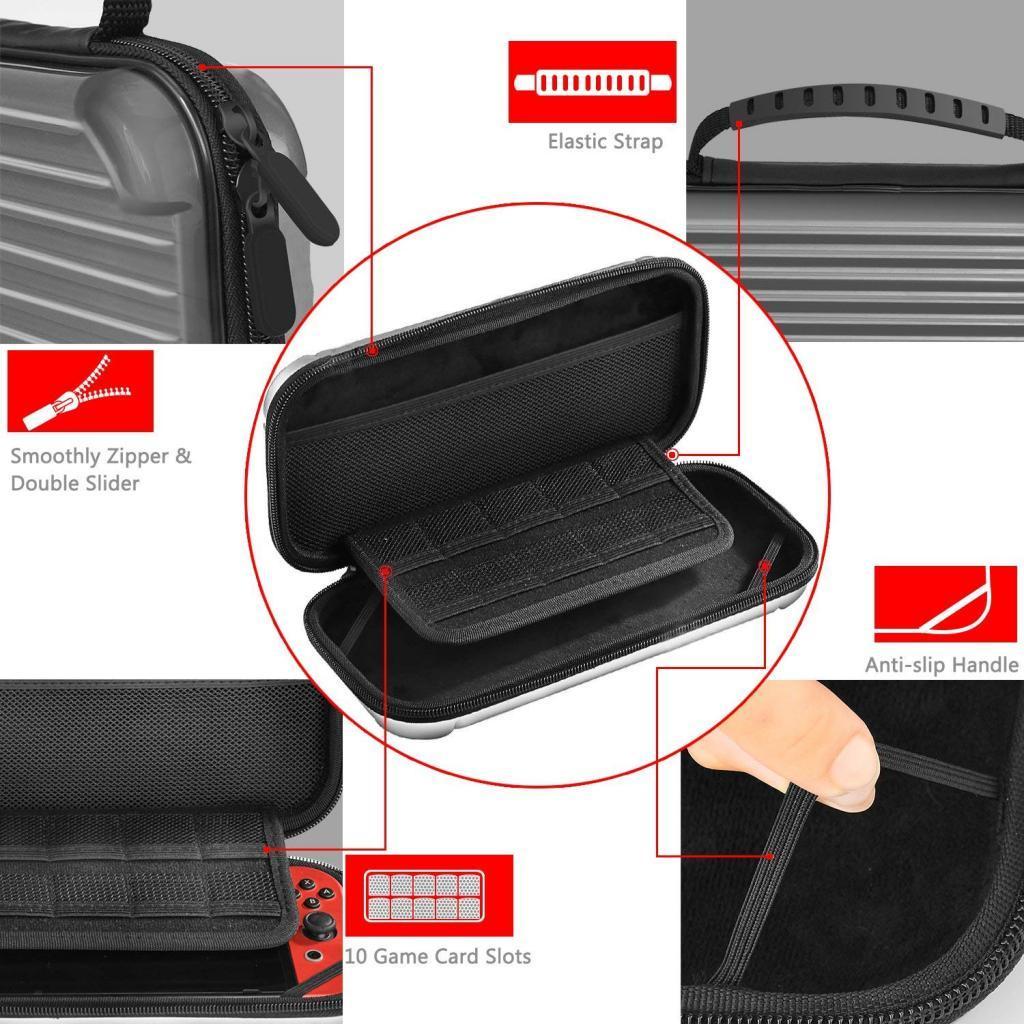 Storage Bag Travel Carry Case Cover Hard Shell Protector for Nintendo Switch NS Controller
