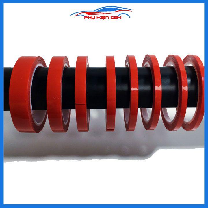 Băng dính 2 mặt trong suốt Acrylic chống thấm dài 3 mét rộng 5mm/6mm/8mm/10mm/12mm/15mm/20mm/25mm/30mm