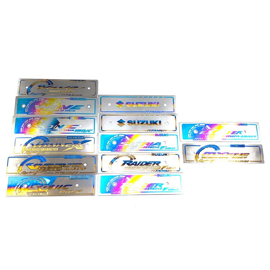 Bảng tên trang trí xe Mxking titan