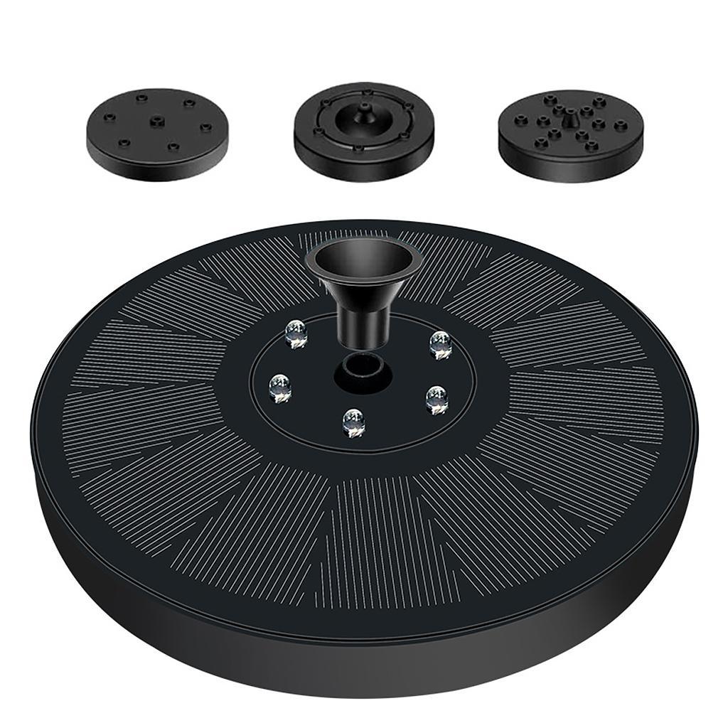 Solar Panel Fountain Water Pump Bird Bath Landscape Fish Tank Decoration