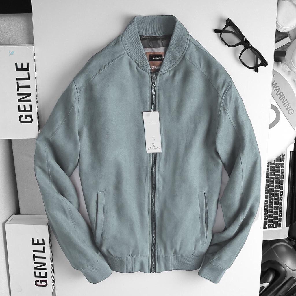ÁO KHOÁC NAM DA LỘN NAM CỔ BOMBER CỰC HOT