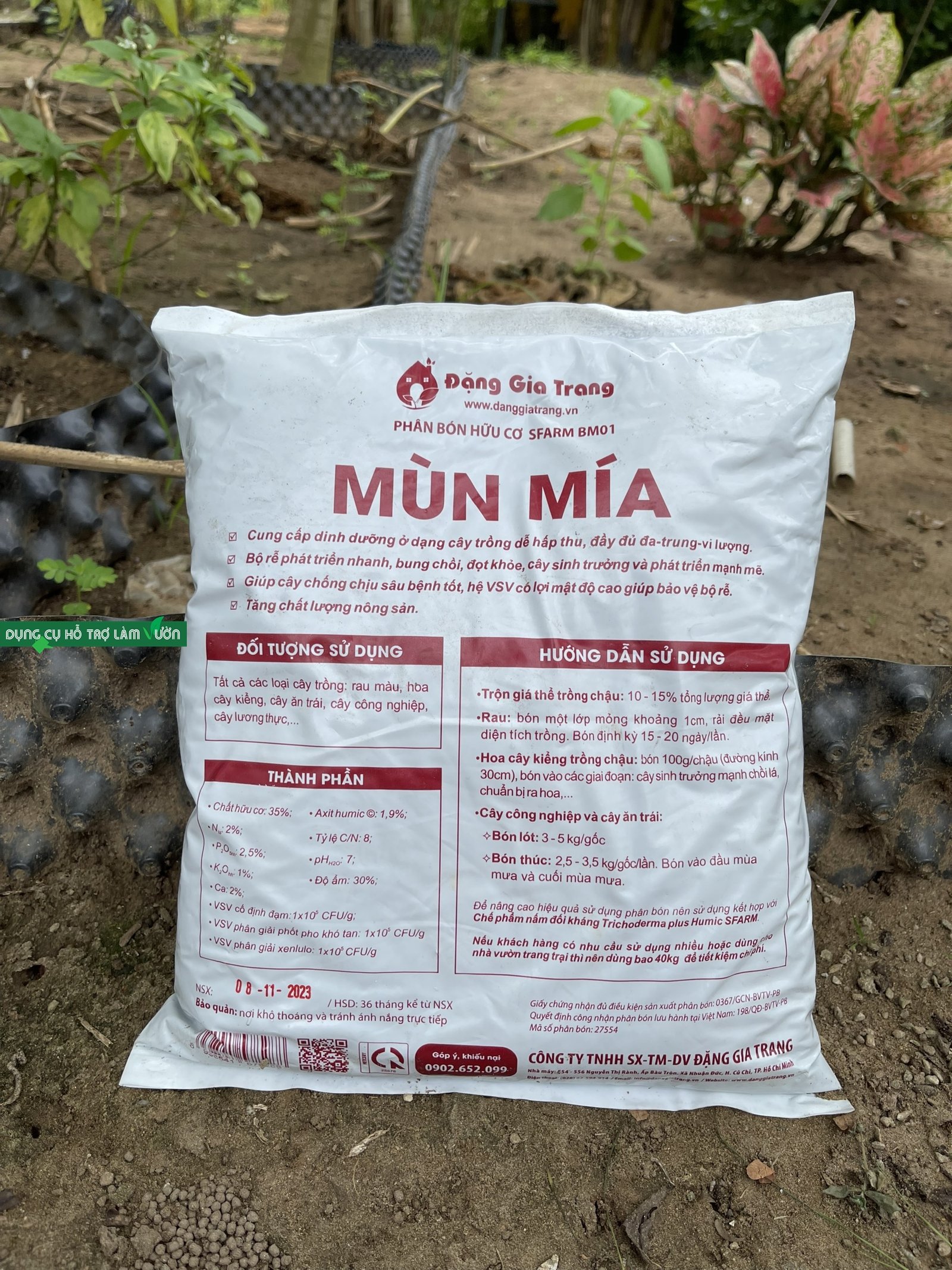 Mùn mía Sfarm gói 2kg