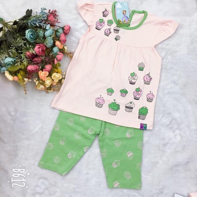 Bộ đồ mặc nhà siêu xinh cho bé gái Bo047